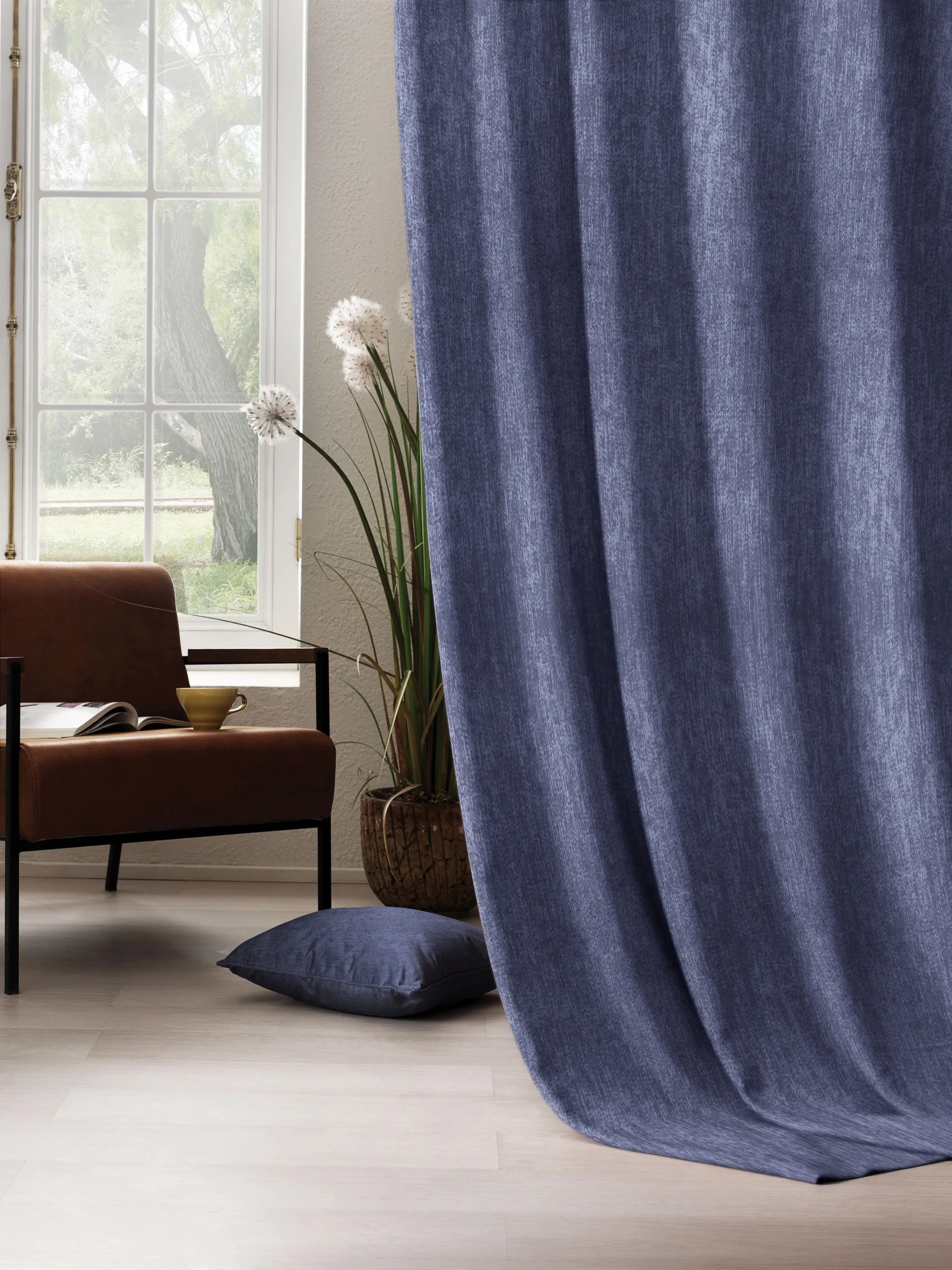 Arezzo 100% Blackout Curtain | Comet | Pack of 2