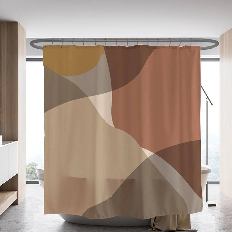 Browne Shape Shower Curtain