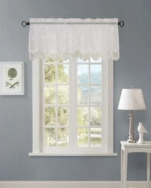 Hathaway Double Scalloped Valance