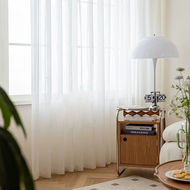 Hephaesia Readymade Sheer Linen Curtain