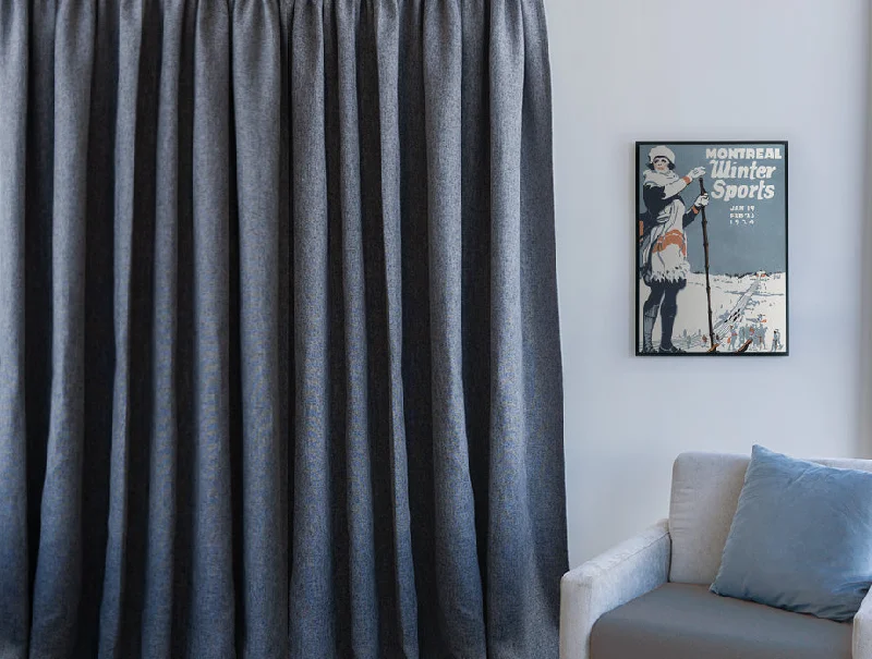 Jasper Dimout Pencil Pleat Curtains - Grey