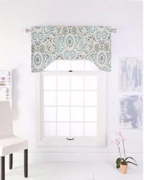 Paisley Prism Arch Valance