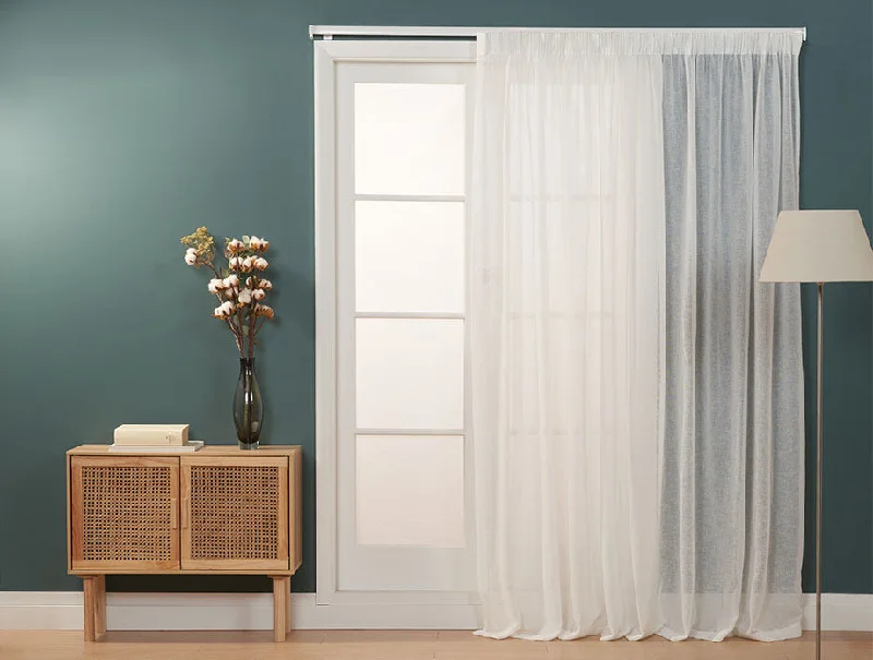 Rhapsody Ivory Sheer Curtains