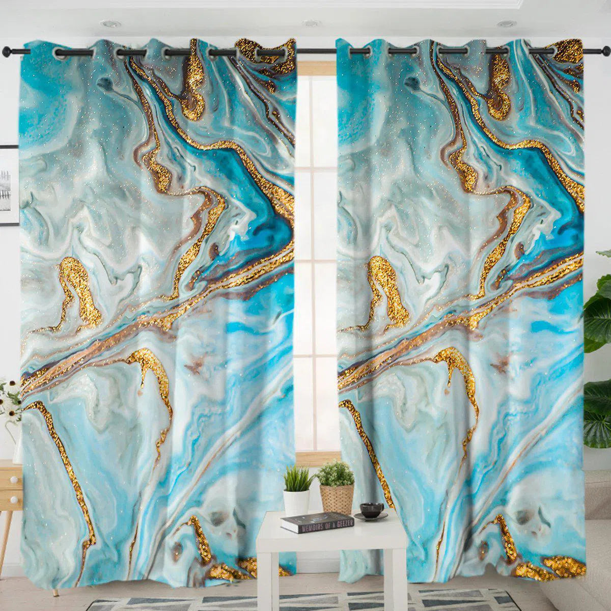 The Baths Curtains