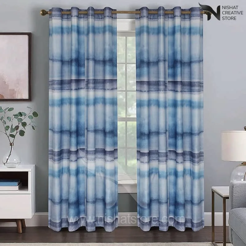 Velvet Curtains Pack of 2 Design 065