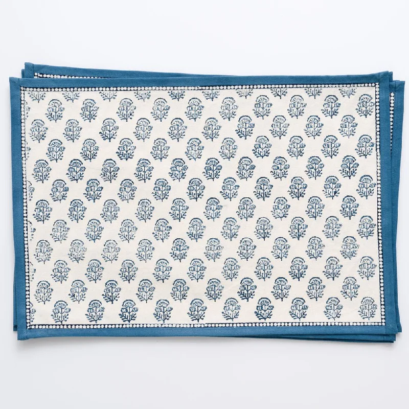 Anika Blue Placemat | Set of 4