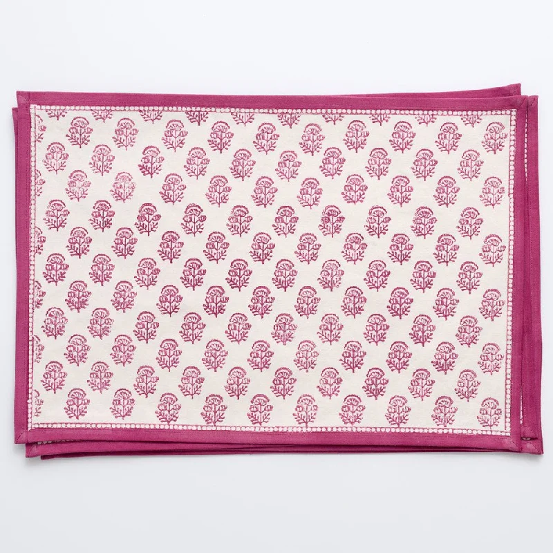 Anika Fuchsia Placemat | Set of 4