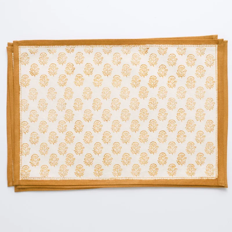 Anika Ochre Placemat | Set of 4