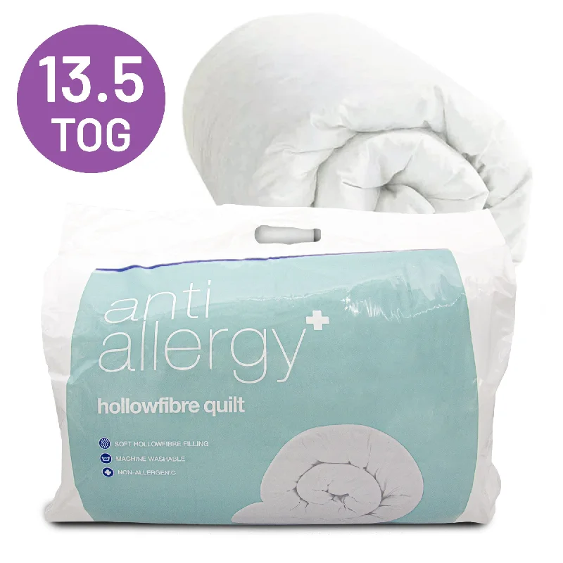 Anti Allergy Hollowfibre 13.5 Tog Duvet