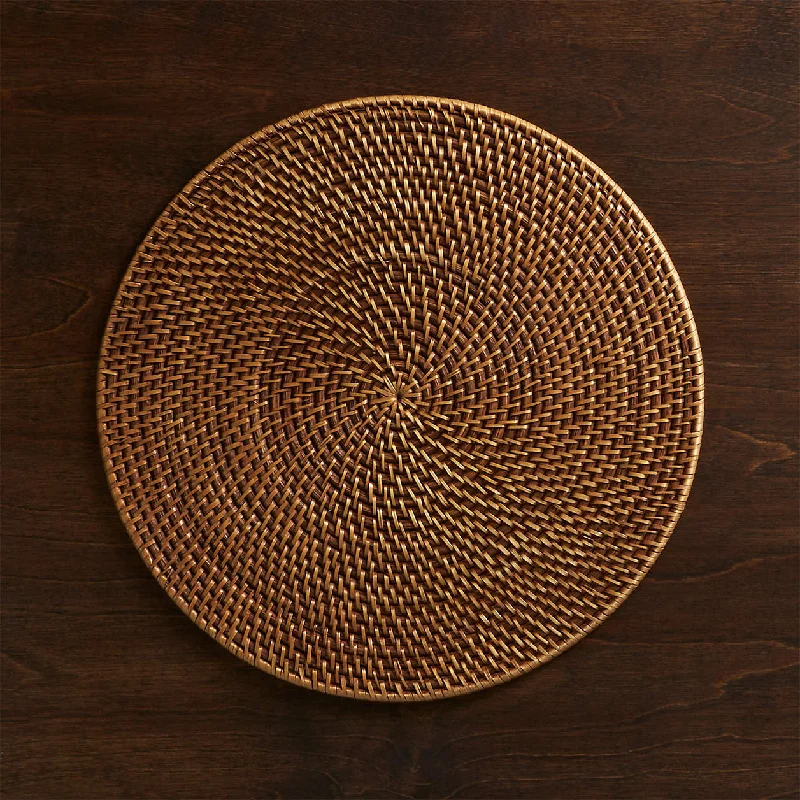 Artesia Honey Round Placemat