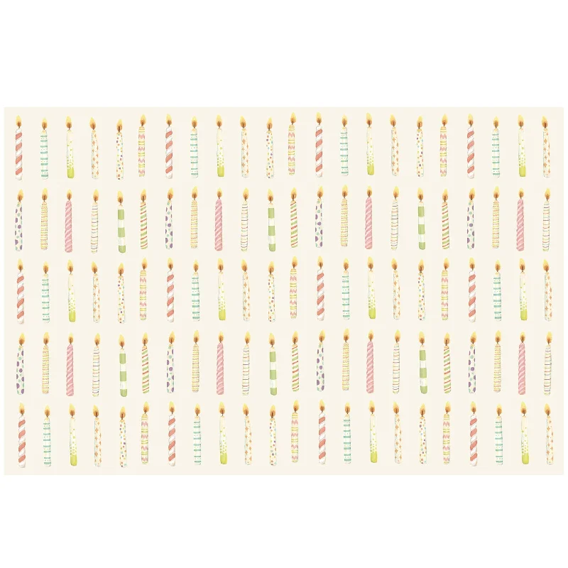 Birthday Candles Placemat