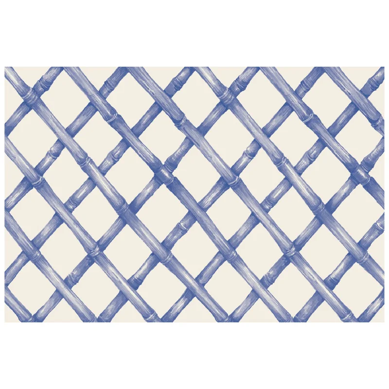 Blue Lattice Placemat