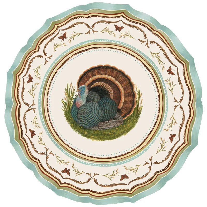 Die-cut Heritage Turkey China Placemat