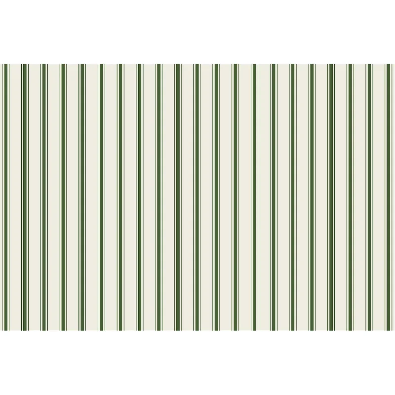 Green Ribbon Stripe Placemat