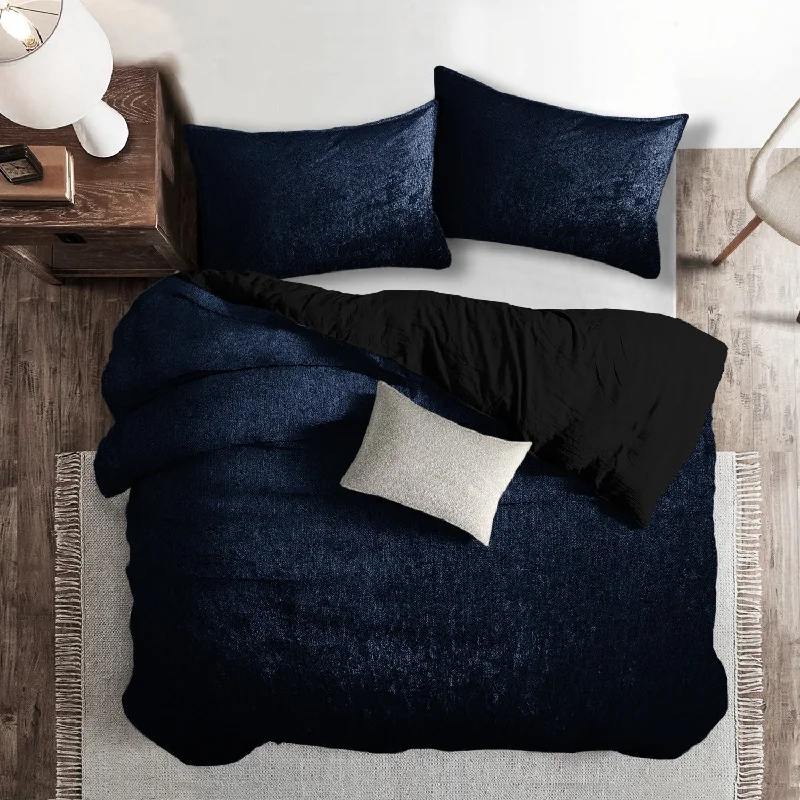 Juno Velvet Navy Bedding