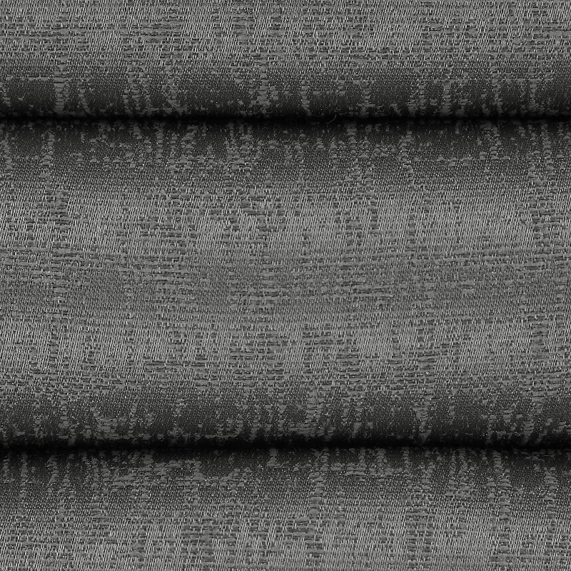 Kobe Graphite FR Semi Plain Curtains