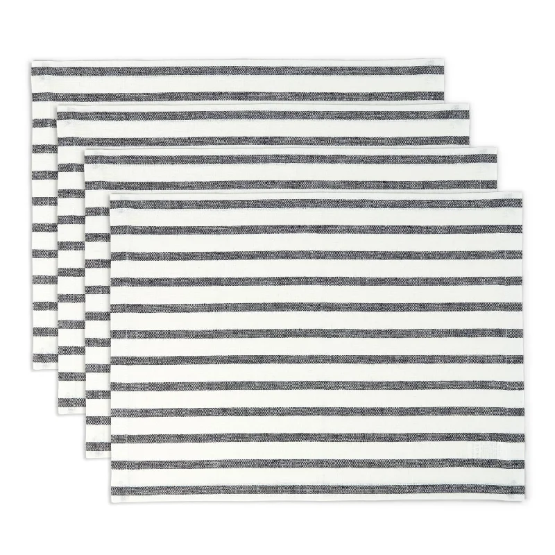 Black and White Madison Stripe