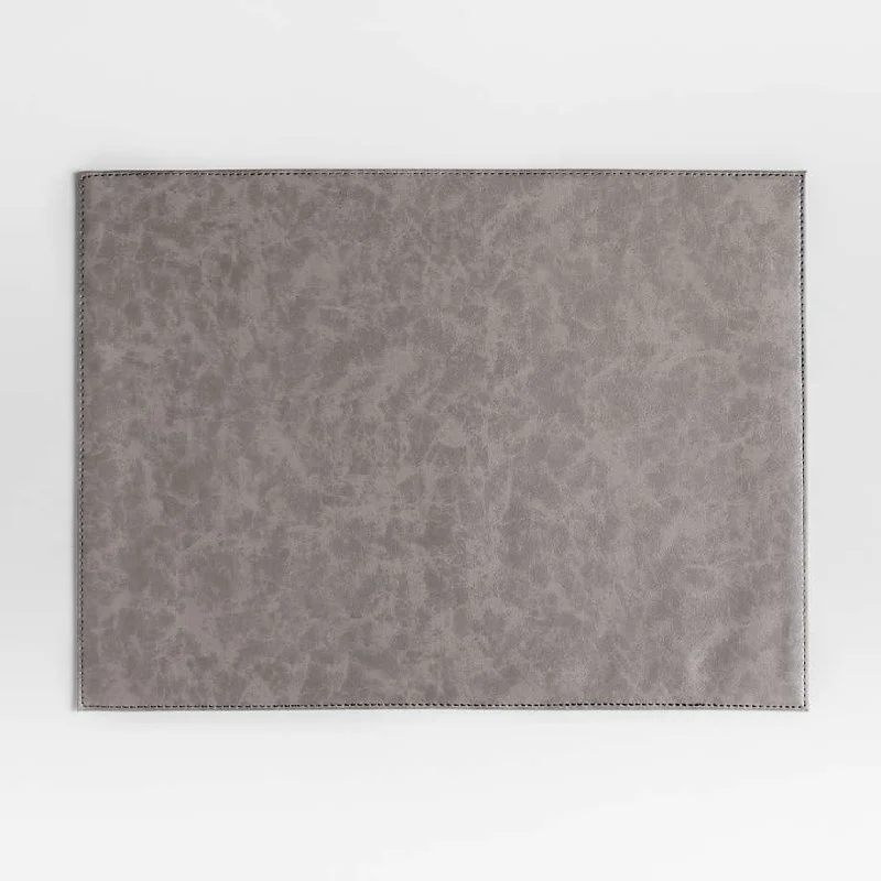 Maxwell Rectangular Grey Easy-Clean Placemat