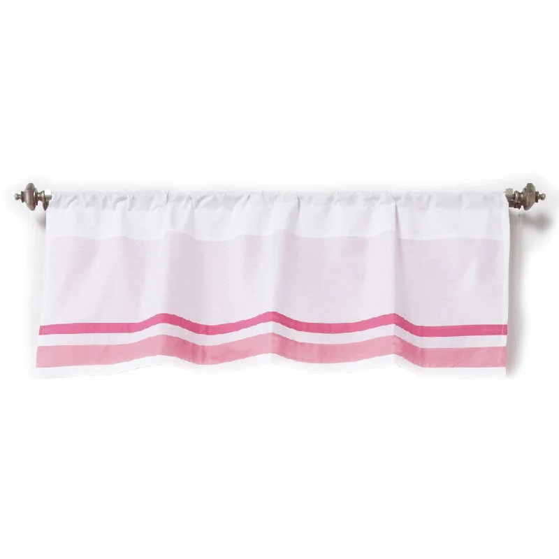 One Grace Place Simplicity Hot Pink Curtain Valance