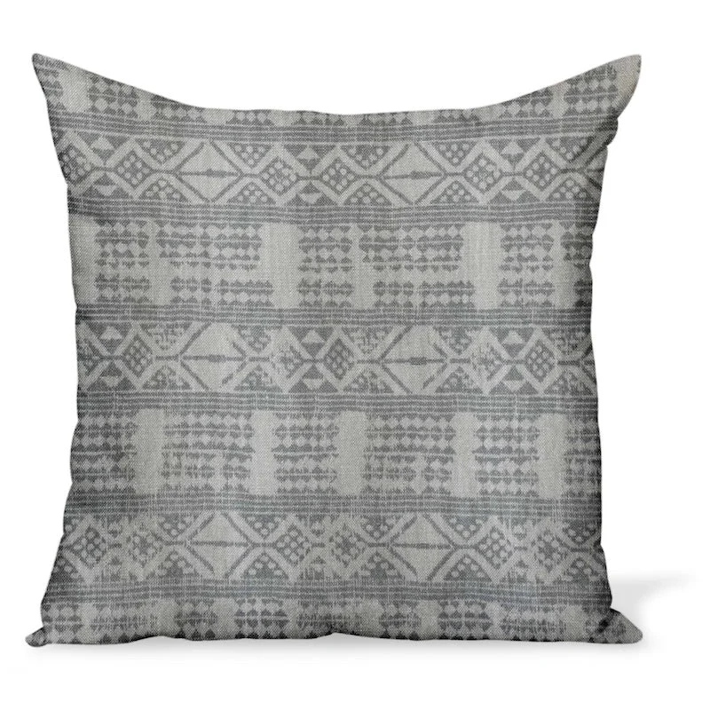 Peter Dunham Textiles Addis in Ash Pillow