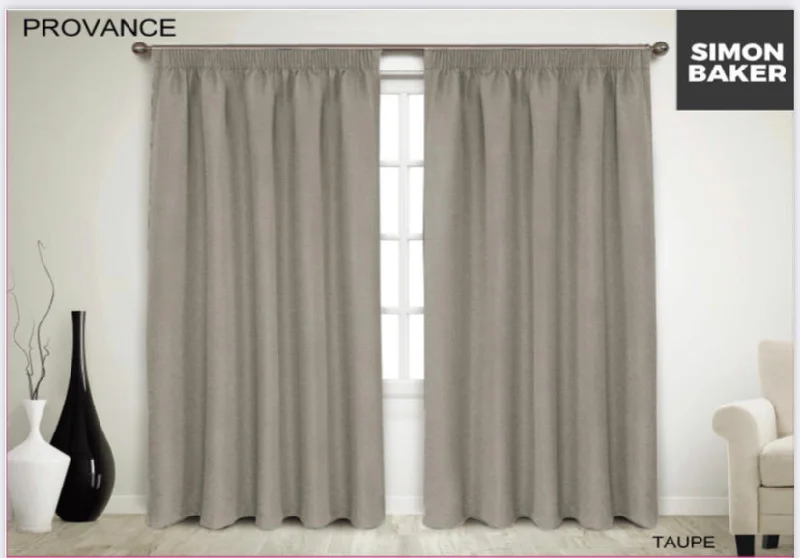 Provance Self Lined Curtains