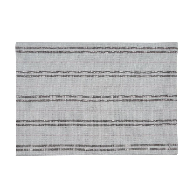 Railroad Stripe Woven  Placemats Set of 6  Park Designs