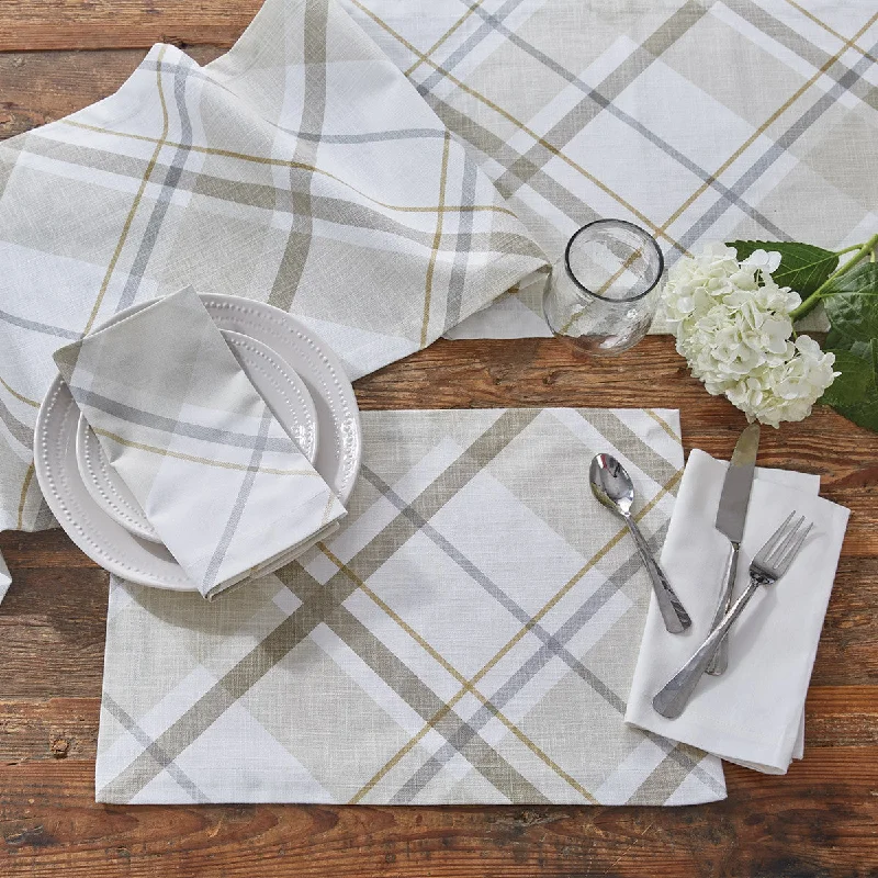 Sandy Plaid Placemat - Set of 4 Park Designs