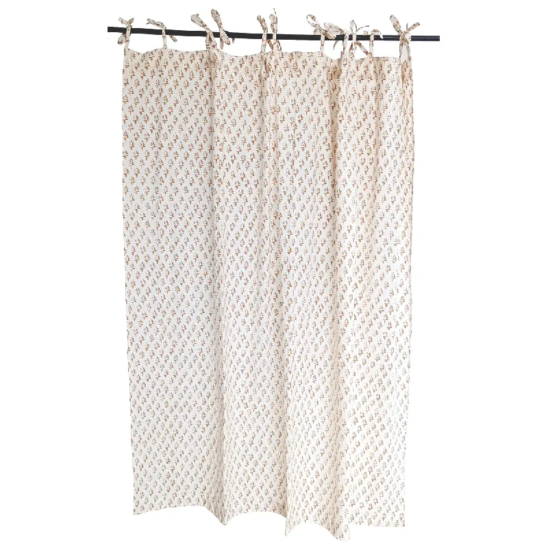 Tilonia® Shower Curtain - Sprig in Mustard Yellow