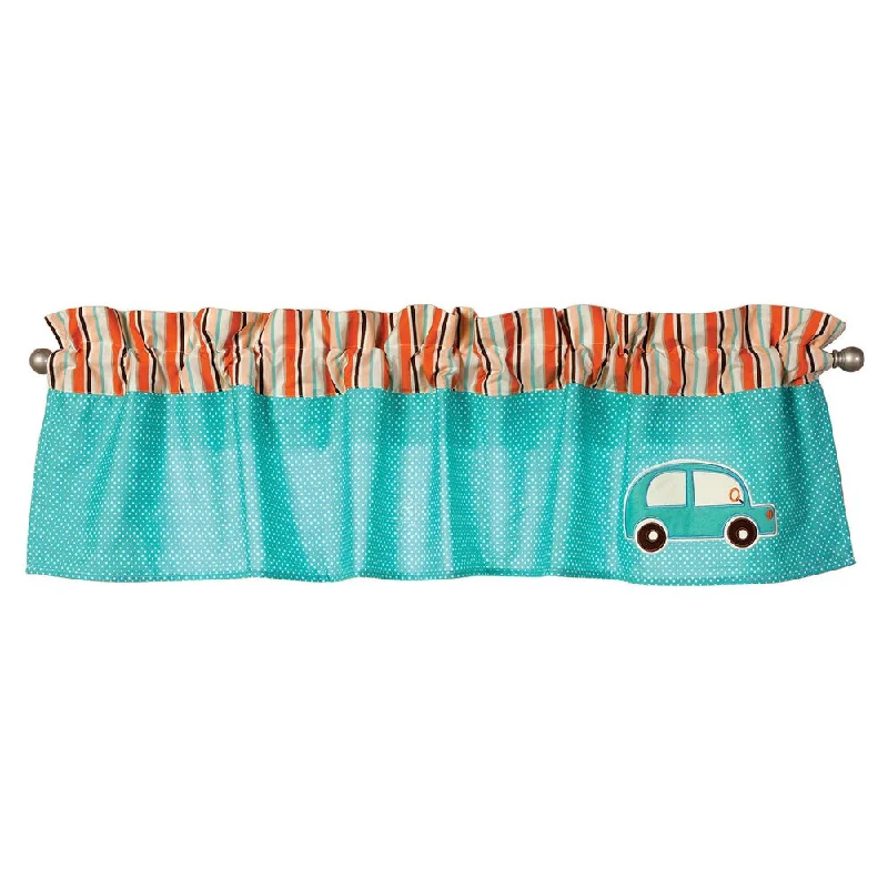 Trend Lab Nursery Vroom La La Window Curtain Valance