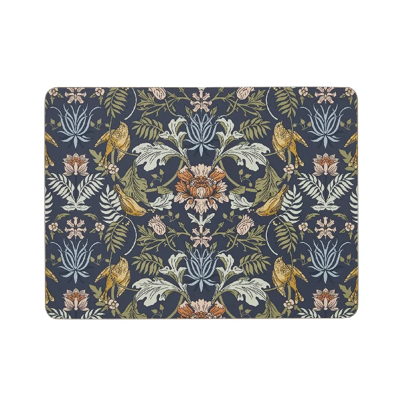 Ulster Weavers Finch & Flower Placemat - 4 Pack One Size in Navy