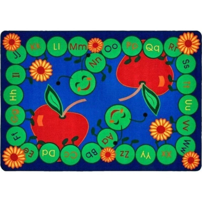 ABC Caterpillar Classroom Rug