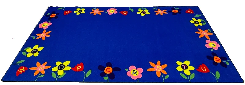 Alphabet Garden School Rug