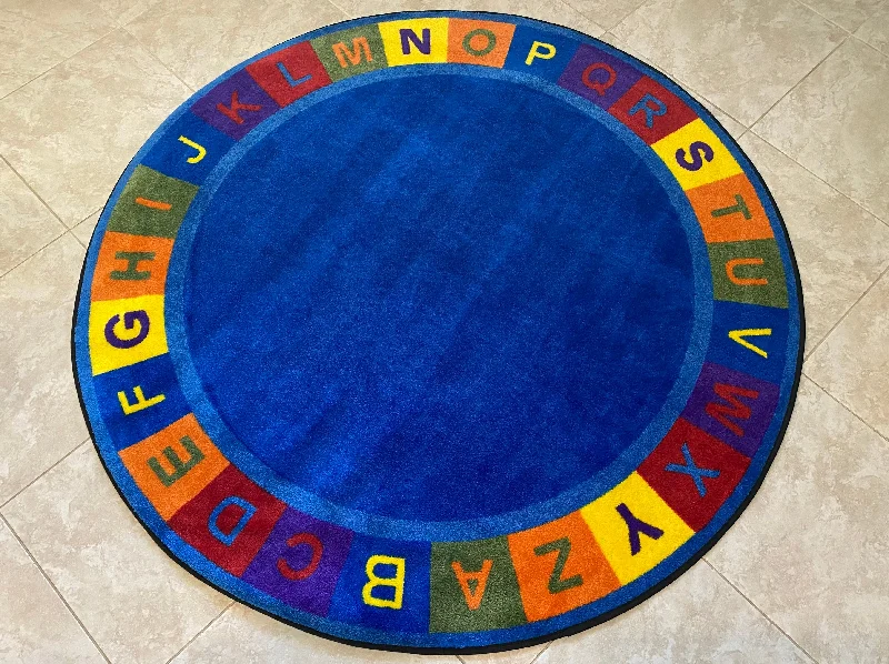 Colors Alphabet Circle Learning Rug  PRESALE!! (COMING IN STOCK LATE OCTOBER)