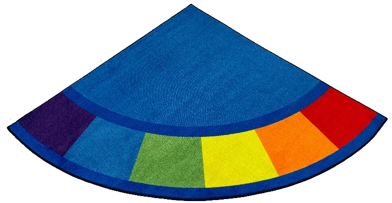 Colors Corner Quarter Circle Rug