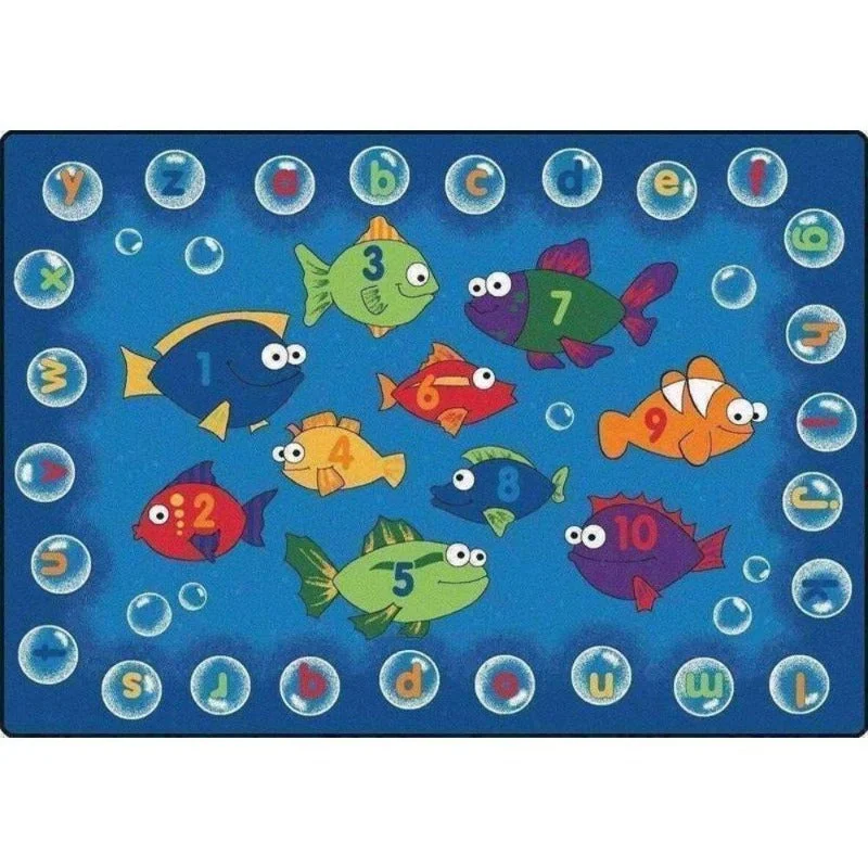 Fishing for Literacy Classroom Rug