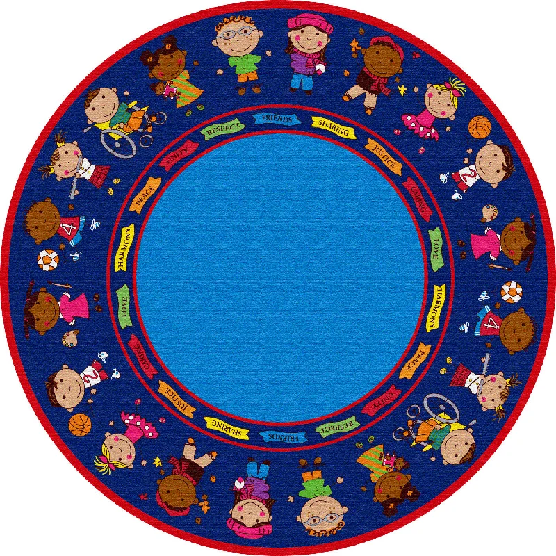 Friends Full Circle Rug