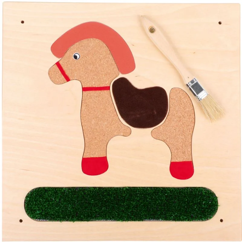 Horse Motor Skills Wall Panel