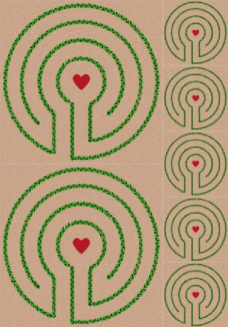 Labyrinth Rug set