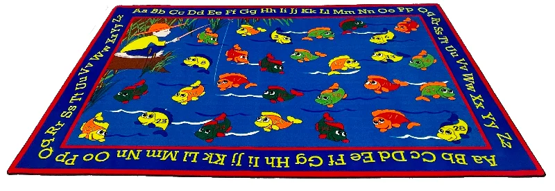 Lazy River Fish Rug