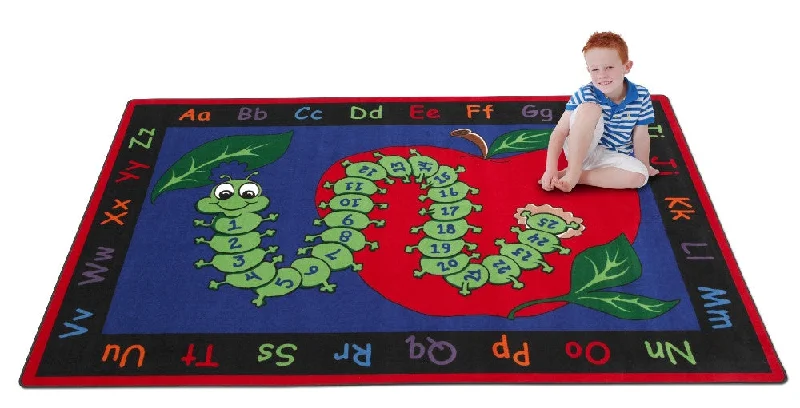 Learn With Inchworm Rug