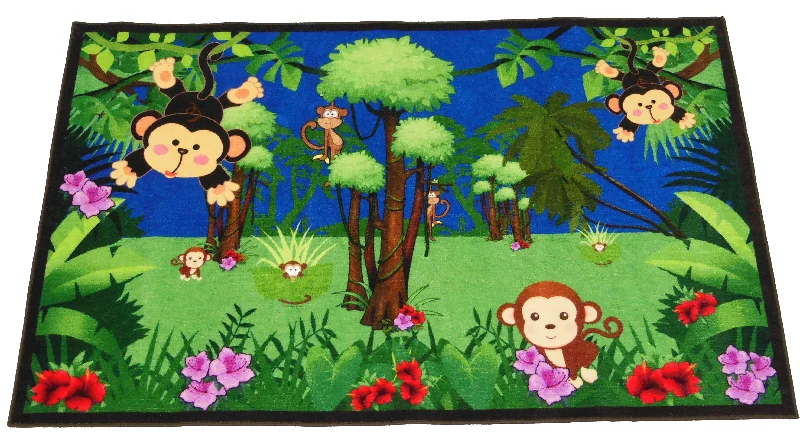 Monkeying Around Playtime Rug