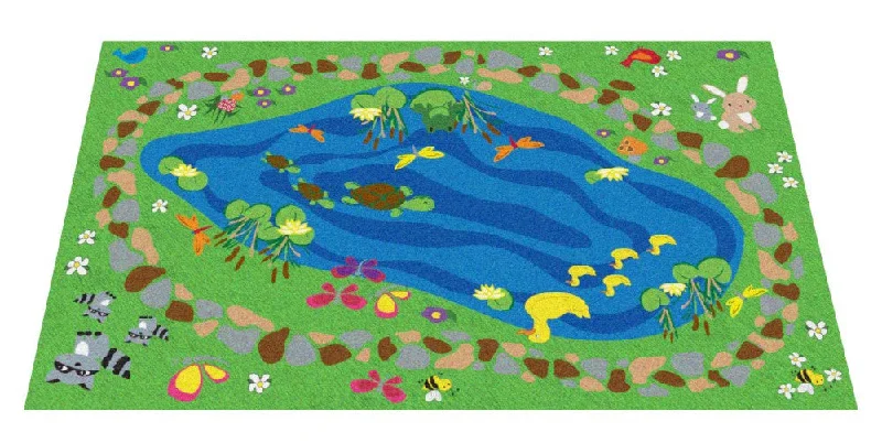 Nature All Around Us Kids Rug (small size)