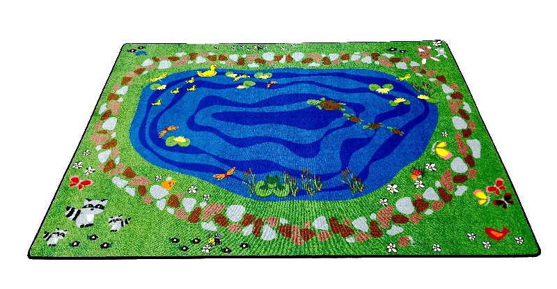 Nature All Around Us Kids Rug