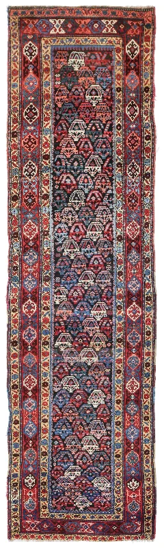 Antique Nw Persian Handwoven Tribal Rug, JF8741