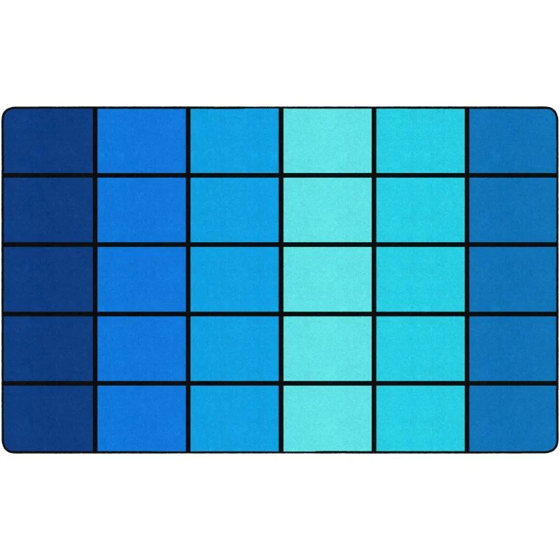 Ocean Blues Classroom Seating Rug