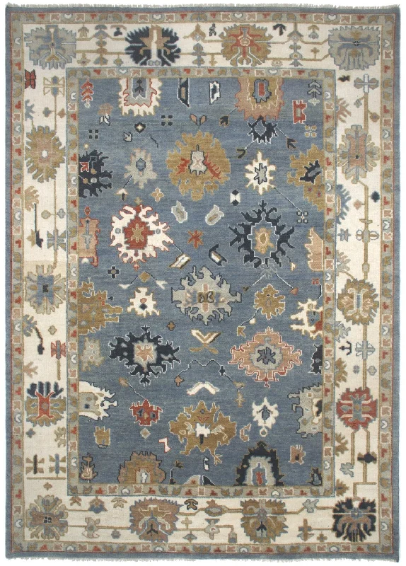 Oushak 8 Handwoven Traditional Rug, J71525