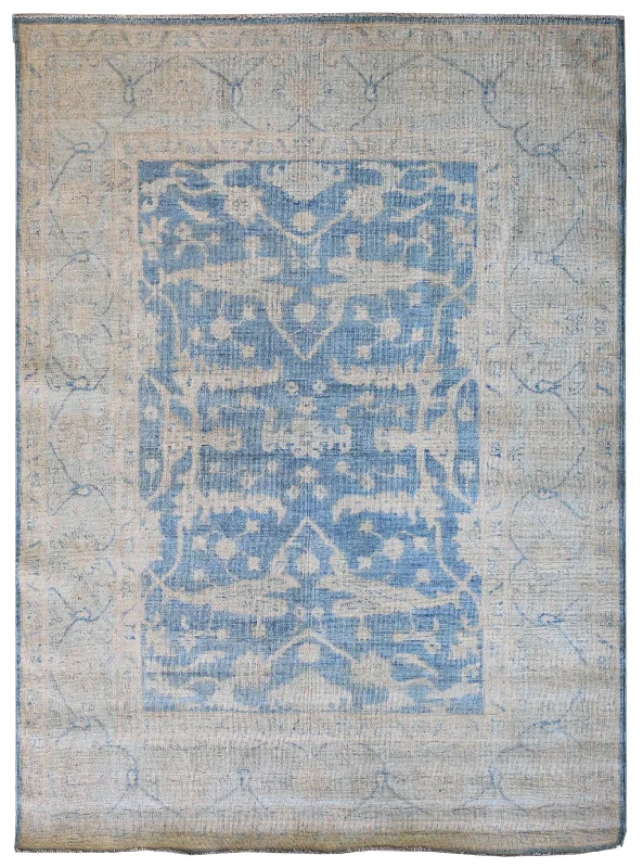 Oushak Handwoven Traditional Rug, J53914