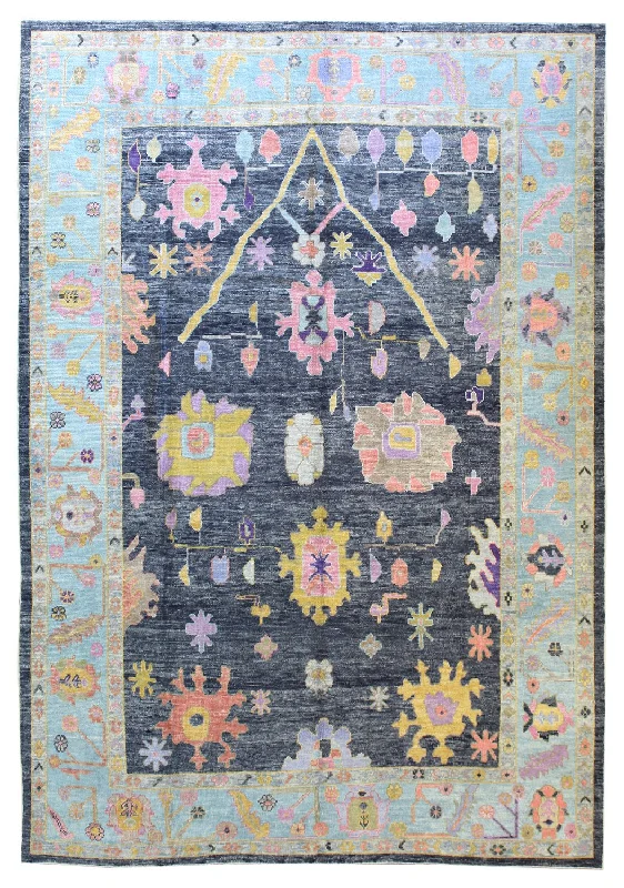 Oushak Handwoven Traditional Rug, J58476