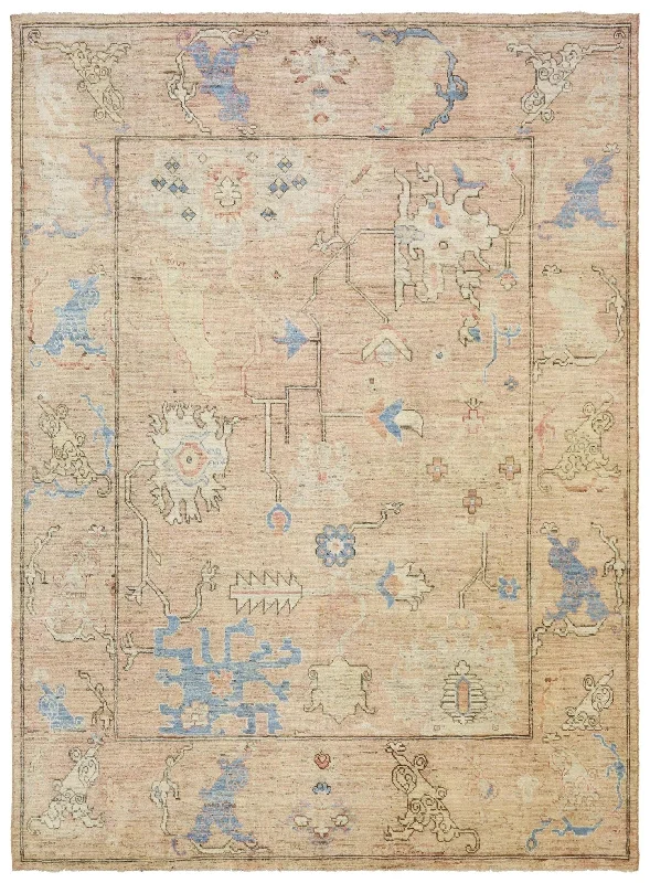 Oushak Handwoven Traditional Rug, J75378