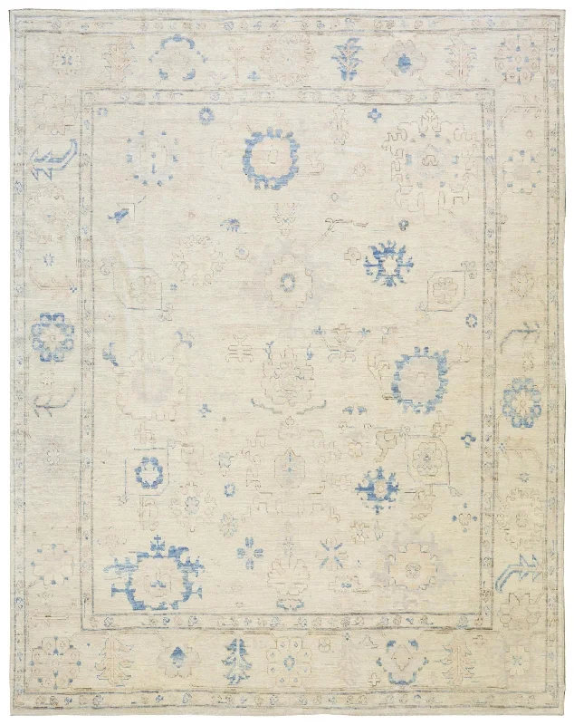 Oushak Handwoven Tribal Rug, J75372